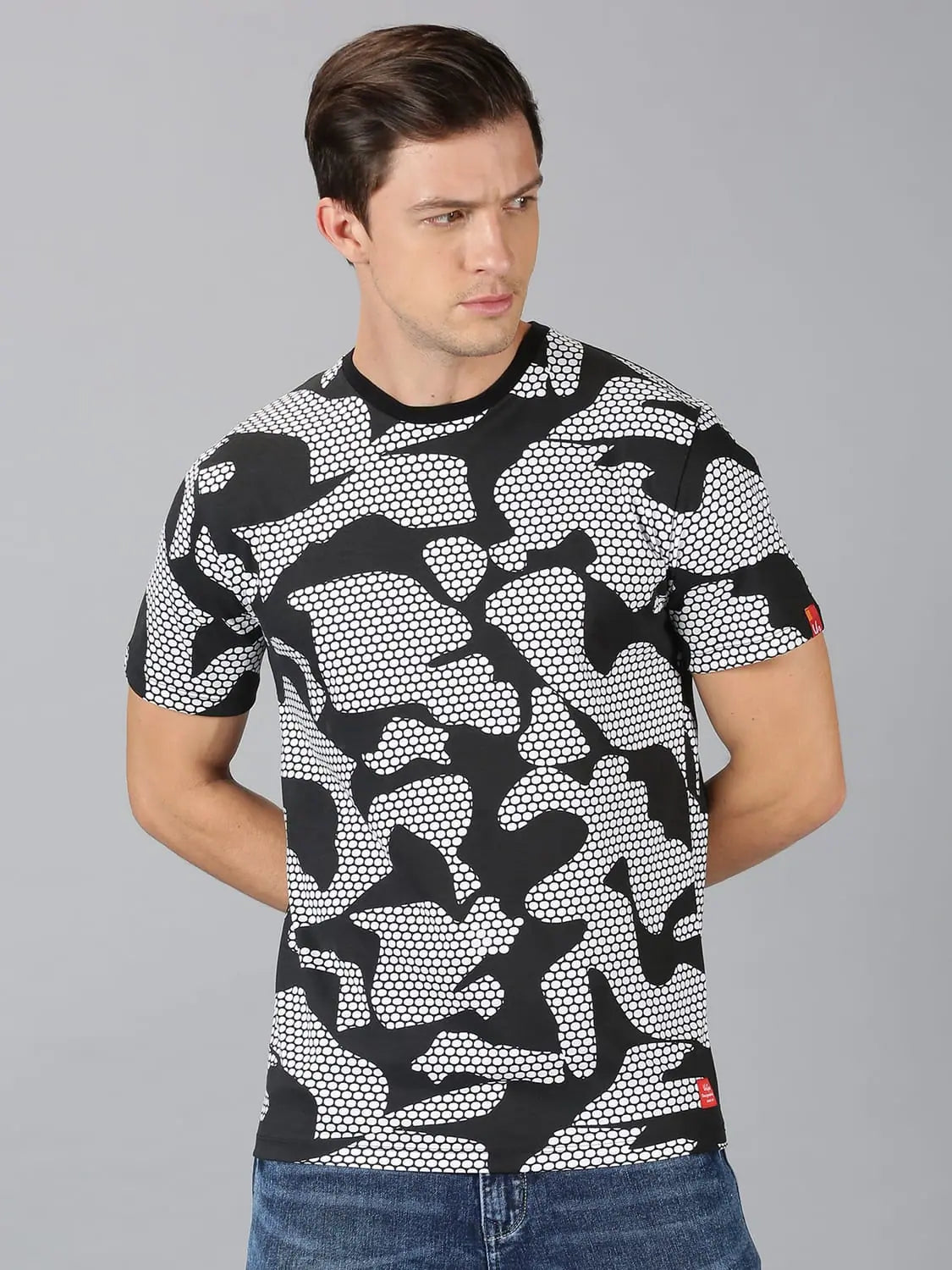 Layered T-ShirtsMen T-Shirt Printed Cotton Absolute