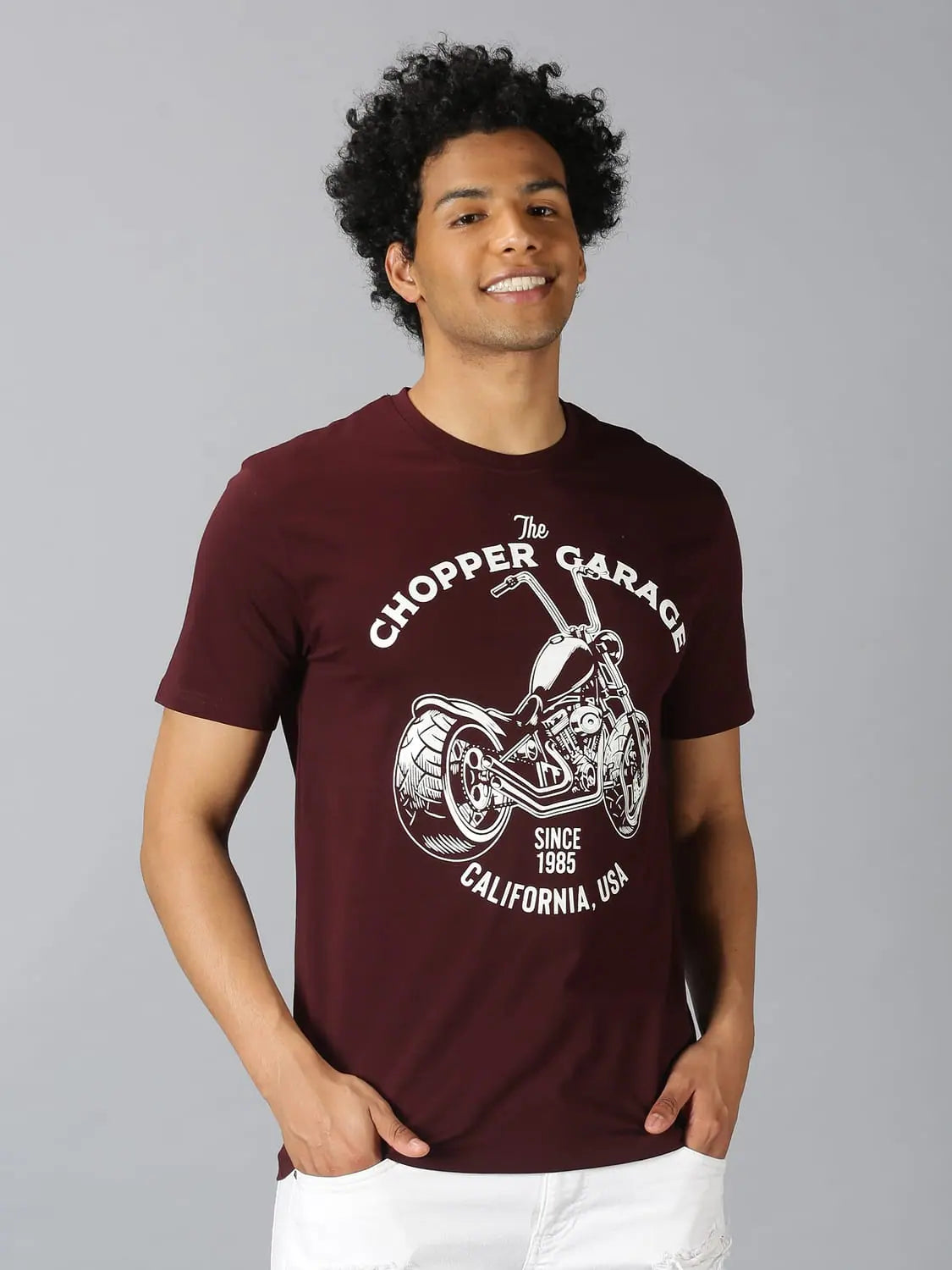 Embroidered T-ShirtsMen T-Shirt Printed Cotton ClaraSweep