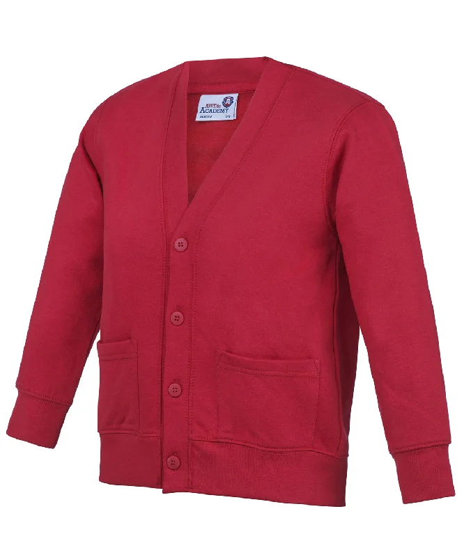 Academy Red - Kids Academy cardigan