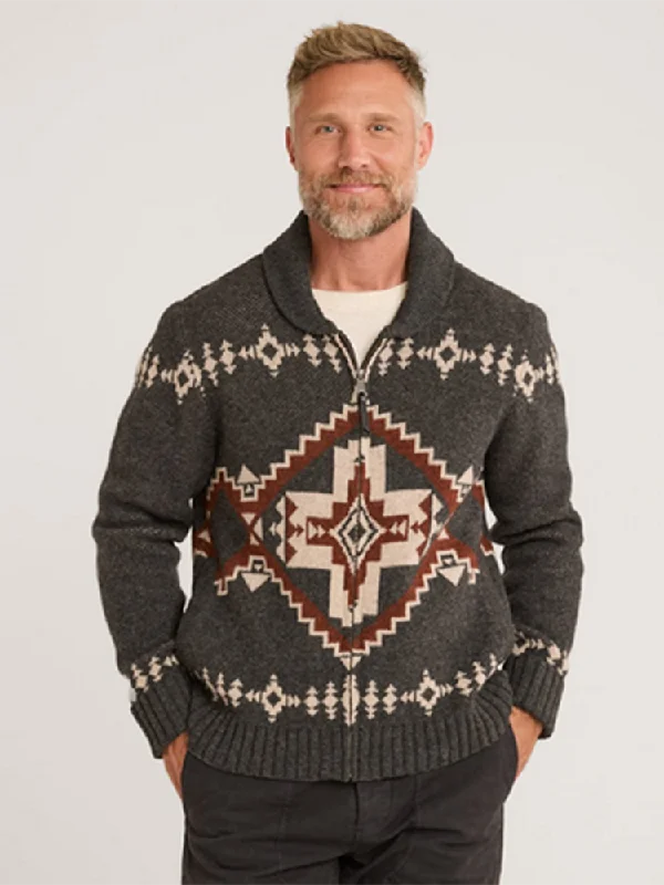 Men's Four Corners Lambswool Cardigan by Pendleton