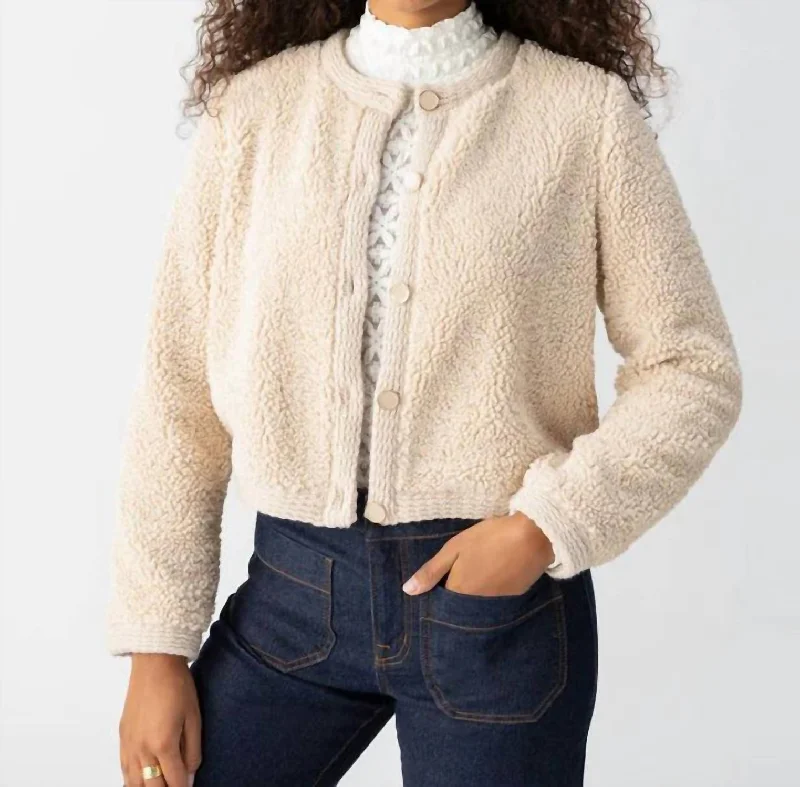 Cozy Cardigan In Cream