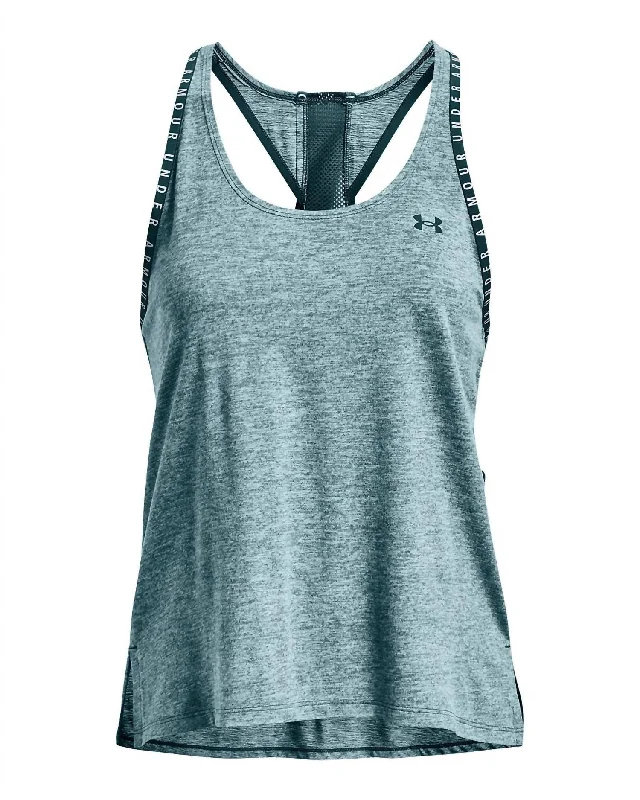 Women's Knockout Tank Top In Blue