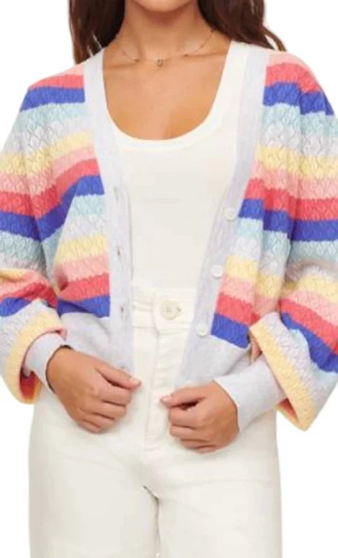 Sofia Dove Cardigan In Multi