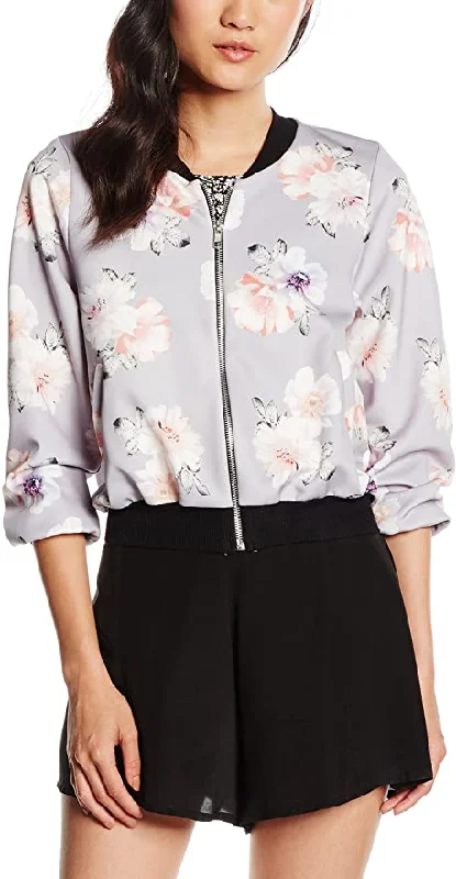 New Look Petite Tiffany Bomber Womens JacketBlazertech