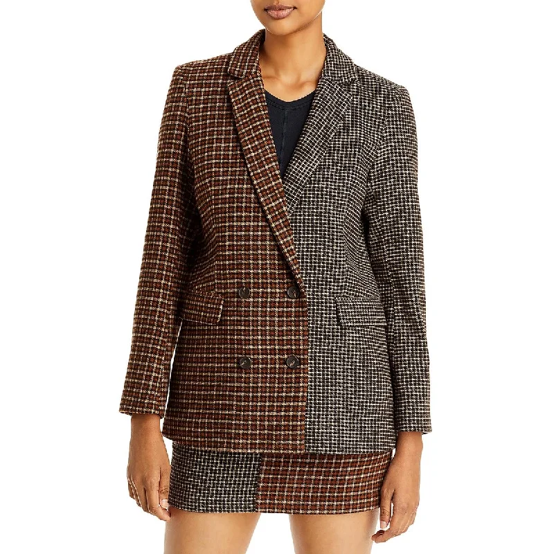 Rails Womens Cody Checkered  Two-Button BlazerBlazerculture