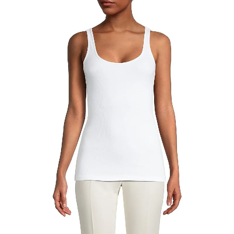 Womens Ribbed Cotton Tank Top