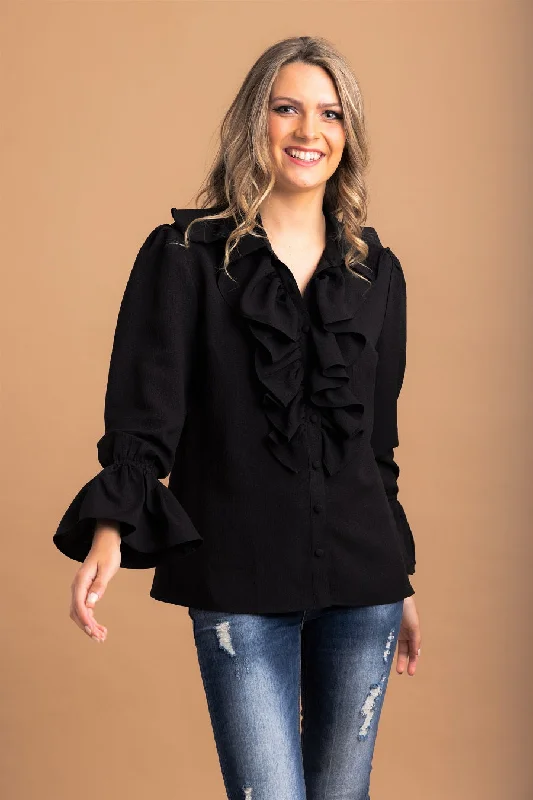 Oversized ShirtsKoko Blouse Black