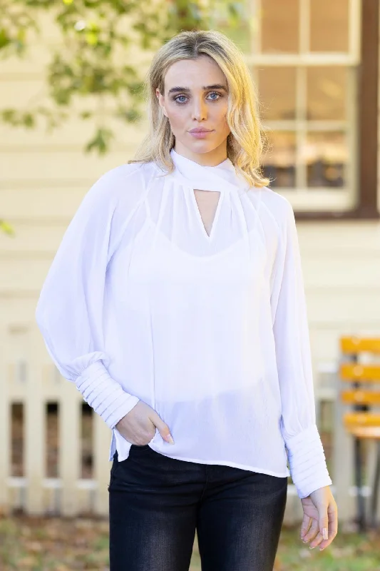 Denim ShirtsMarco Blouse White