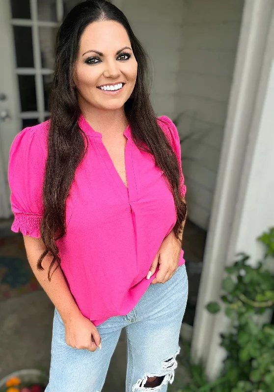 Lounge ShirtsRachel Pink blouse