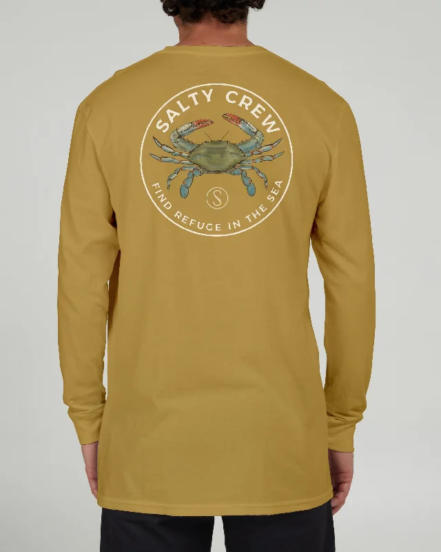 Winter JacketsBlue Crabber Premium L/S Tee - Mustard