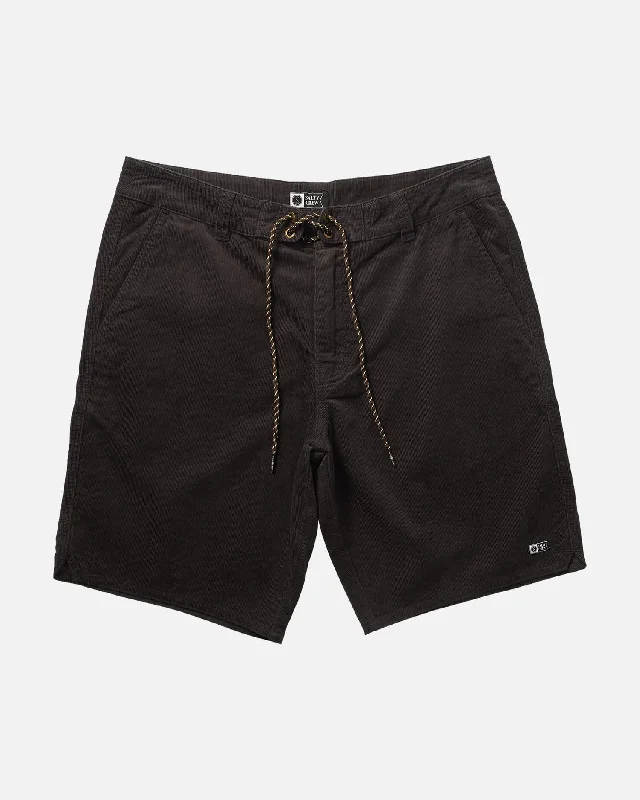 Statement JacketsBoneyard Corduroy Shorts - Charcoal