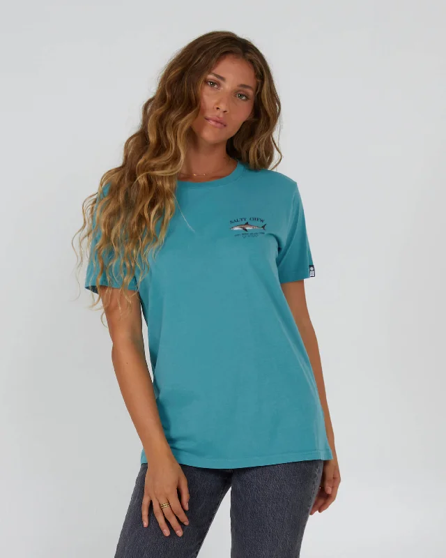 Denim JacketsBruce Boyfriend S/S Tee - Sea Green