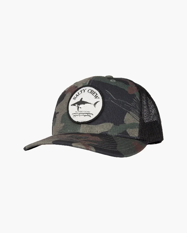 WindbreakersBruce Retro Trucker - Salty Camo