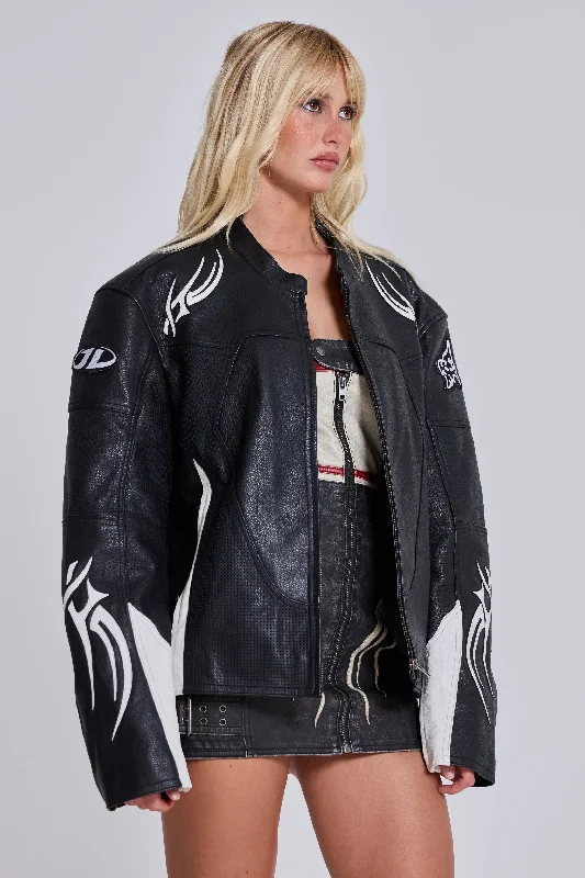 Artist JacketsCrash Leather Biker Jacket