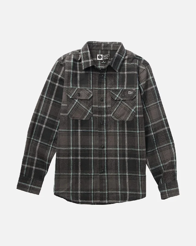 Layered JacketsDaybreak Boys L/S Flannel - Black