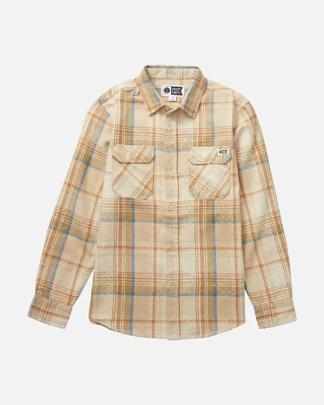 Hemp JacketsDaybreak Boys L/S Flannel - Sandstone