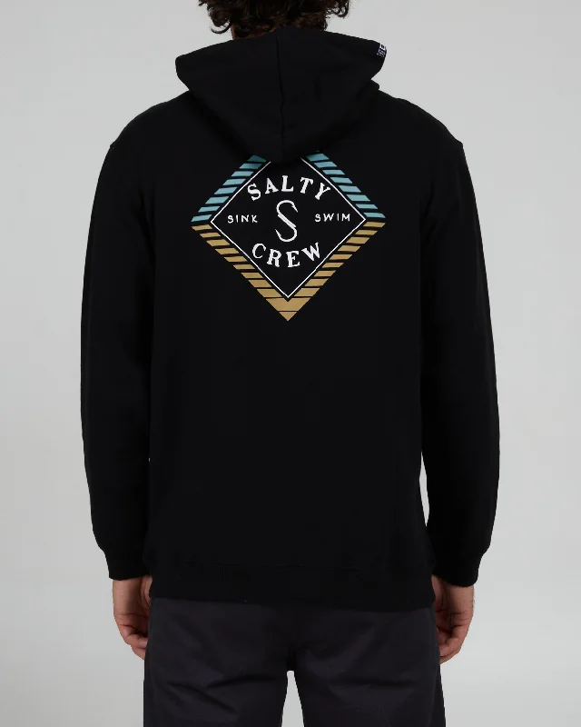 Nylon JacketsFaded Boys Zip Hood Fleece - Black