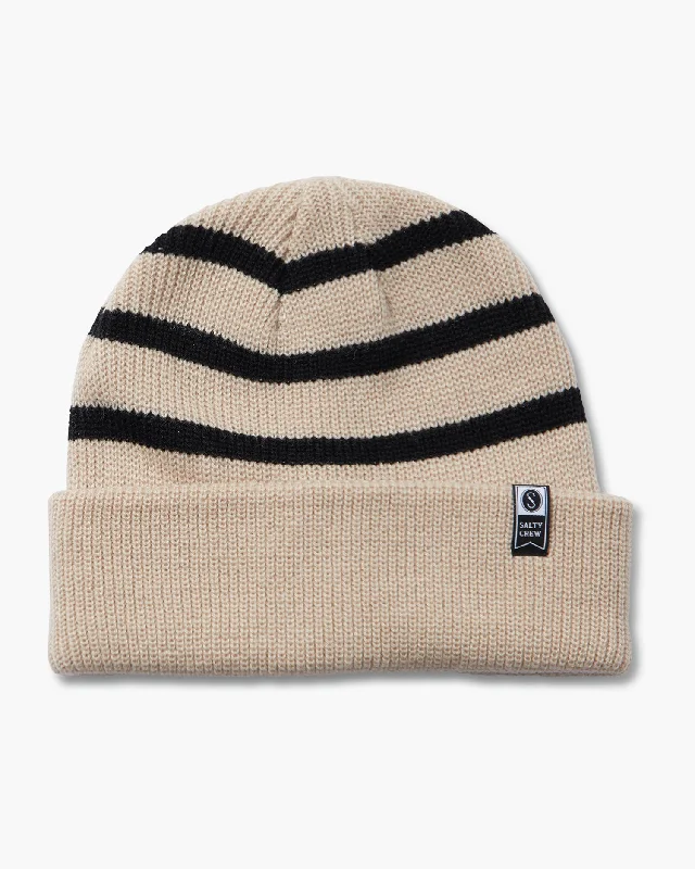 Track JacketsLighthouse Beanie - Oatmeal/Black