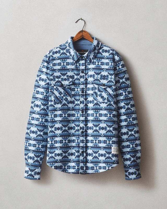 Pocketed JacketsRedwood Fleece Overshirt - Geo Print