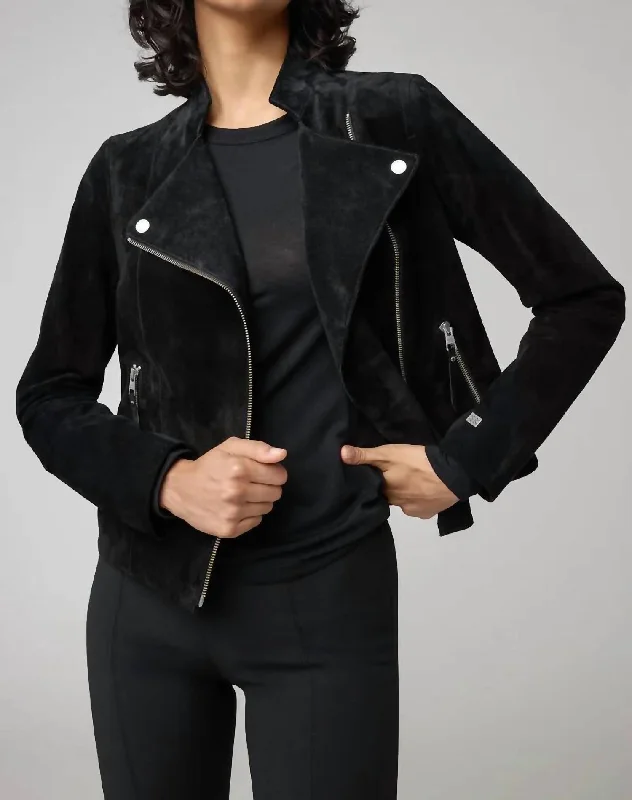 Artist JacketsSaskia Suede Jacket In Black