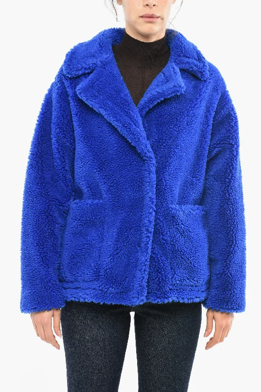 Leather JacketsStand Studio Faux-Fur Teddy MARINA Jacket