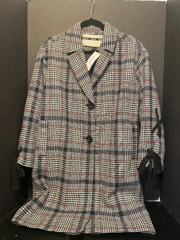 Artist JacketsTopshop Houndstooth Button Up Jacket (Size 4)