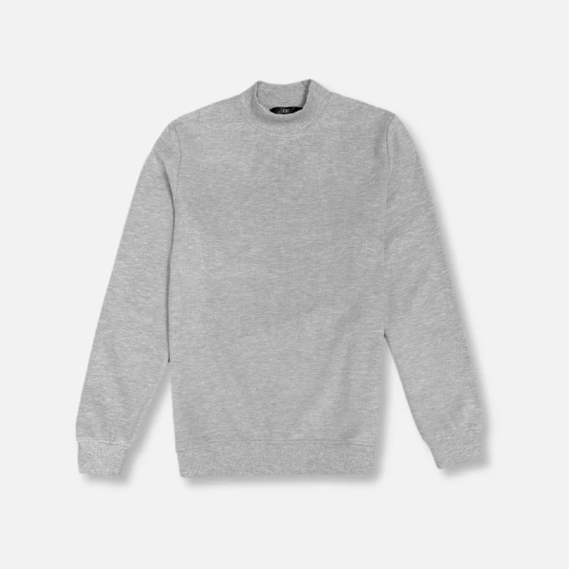 Velvet Knit TopsDaytona Solid Mockneck Sweatshirt