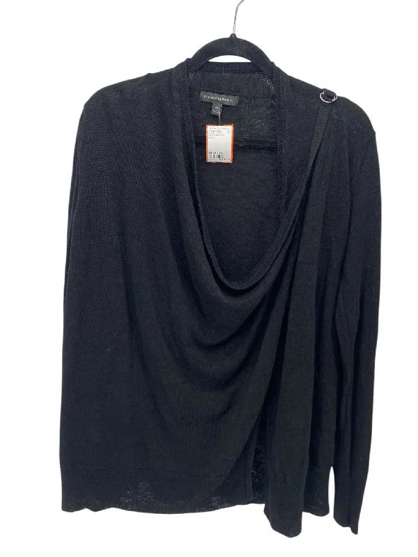 Boat Neck Knit TopsBanana Republic Misses Size Medium Black Sweater