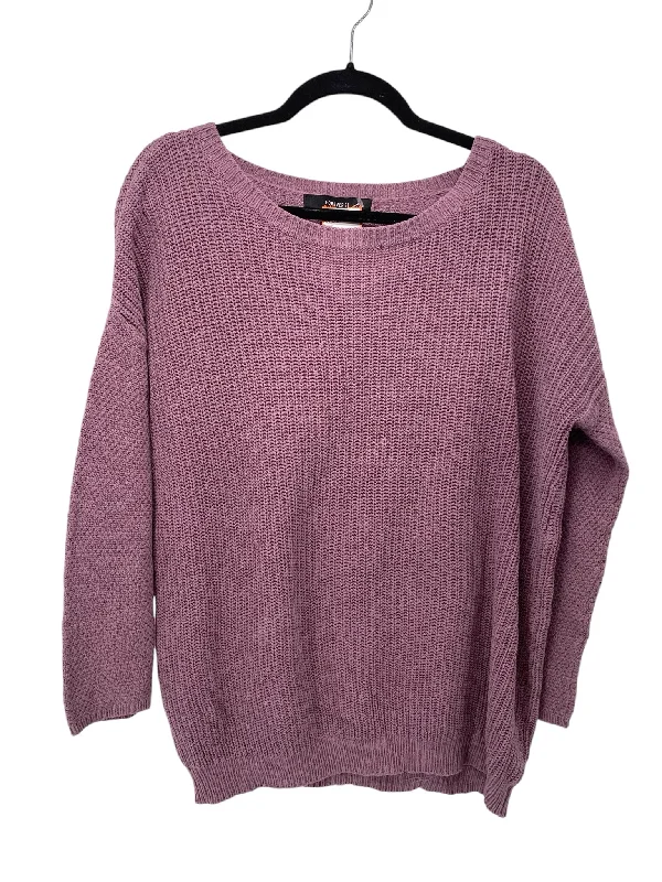 V-Neck Knit TopsForever 21 Misses Size Medium Purple Sweater