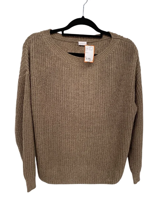 Designer Knit TopsIt's SO You Boutique Misses Size 4 Brown Sweater