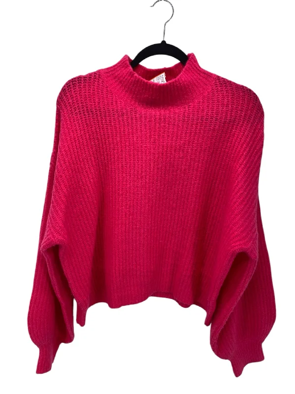 Collaborative Knit TopsIt's SO You Boutique Misses Size Large Hot pink Sweater