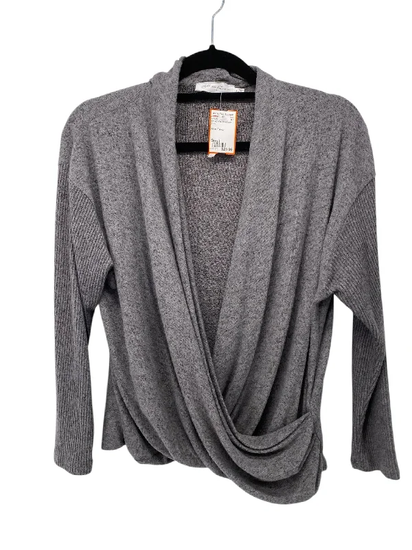 Fleece Knit TopsIt's SO You Boutique Misses Size Small Grey Sweater