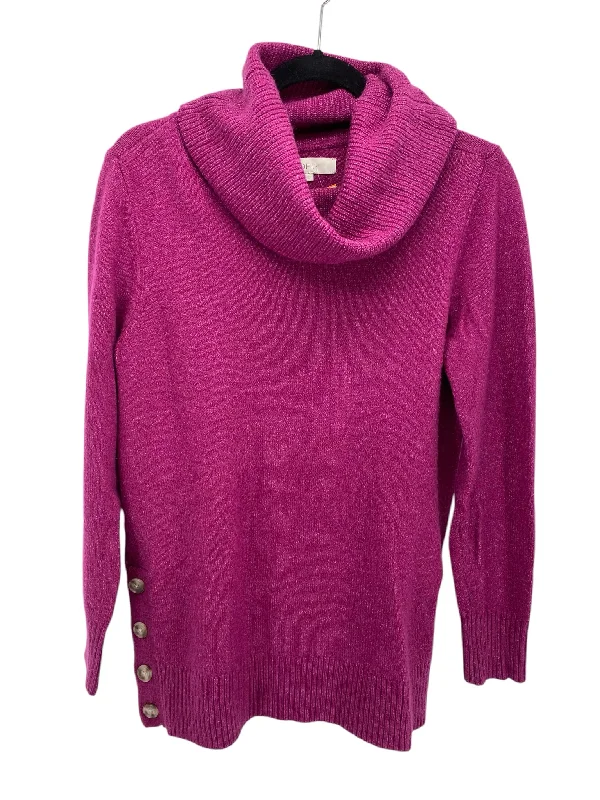 Running Knit TopsLoft Misses Size Medium Magenta Sweater