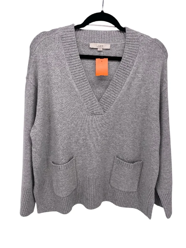 Spring Knit TopsLoft Misses Size XS Grey Sweater