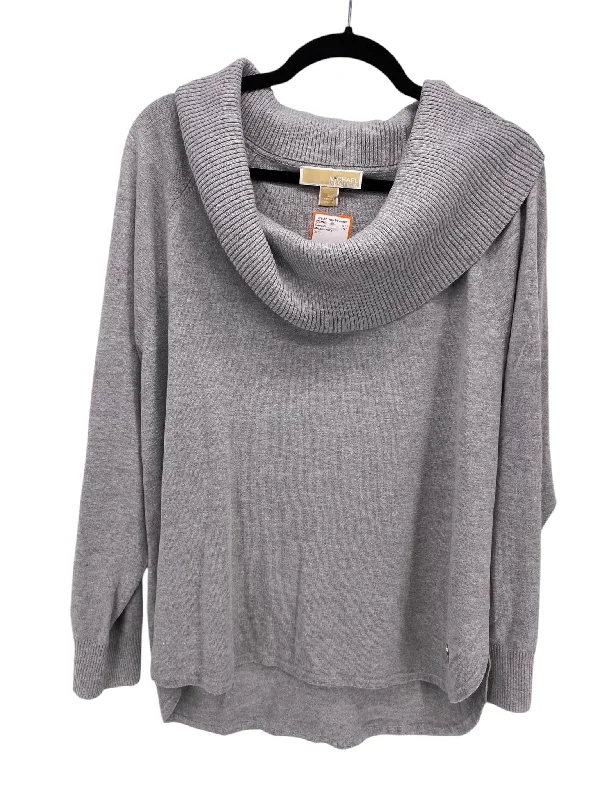 Branded Knit TopsMichael Kors Misses Size Large Grey Sweater