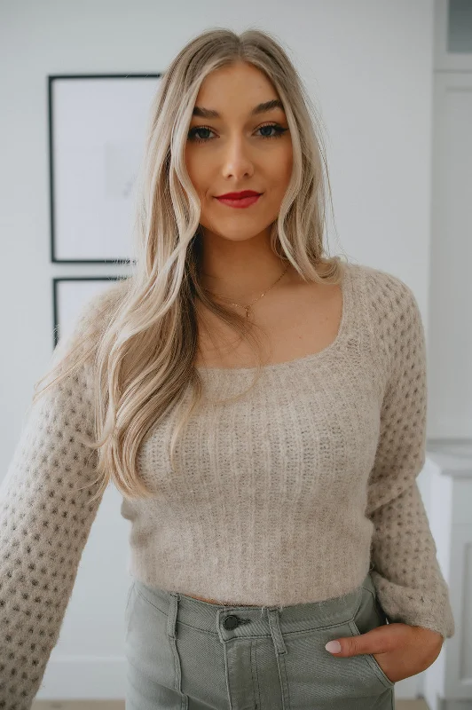 Wool Knit TopsThe Elsie Sweater by Saltwater Luxe