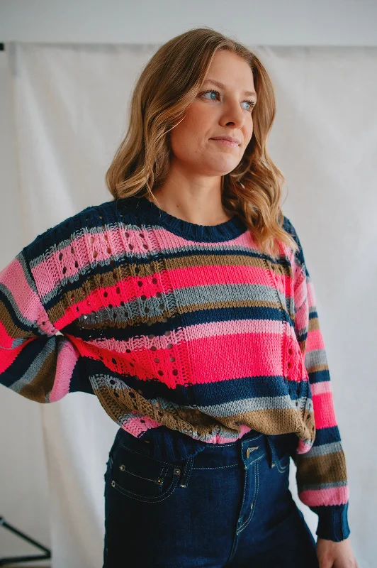 Plush Knit TopsThe Mimi Sweater by Saltwater Luxe